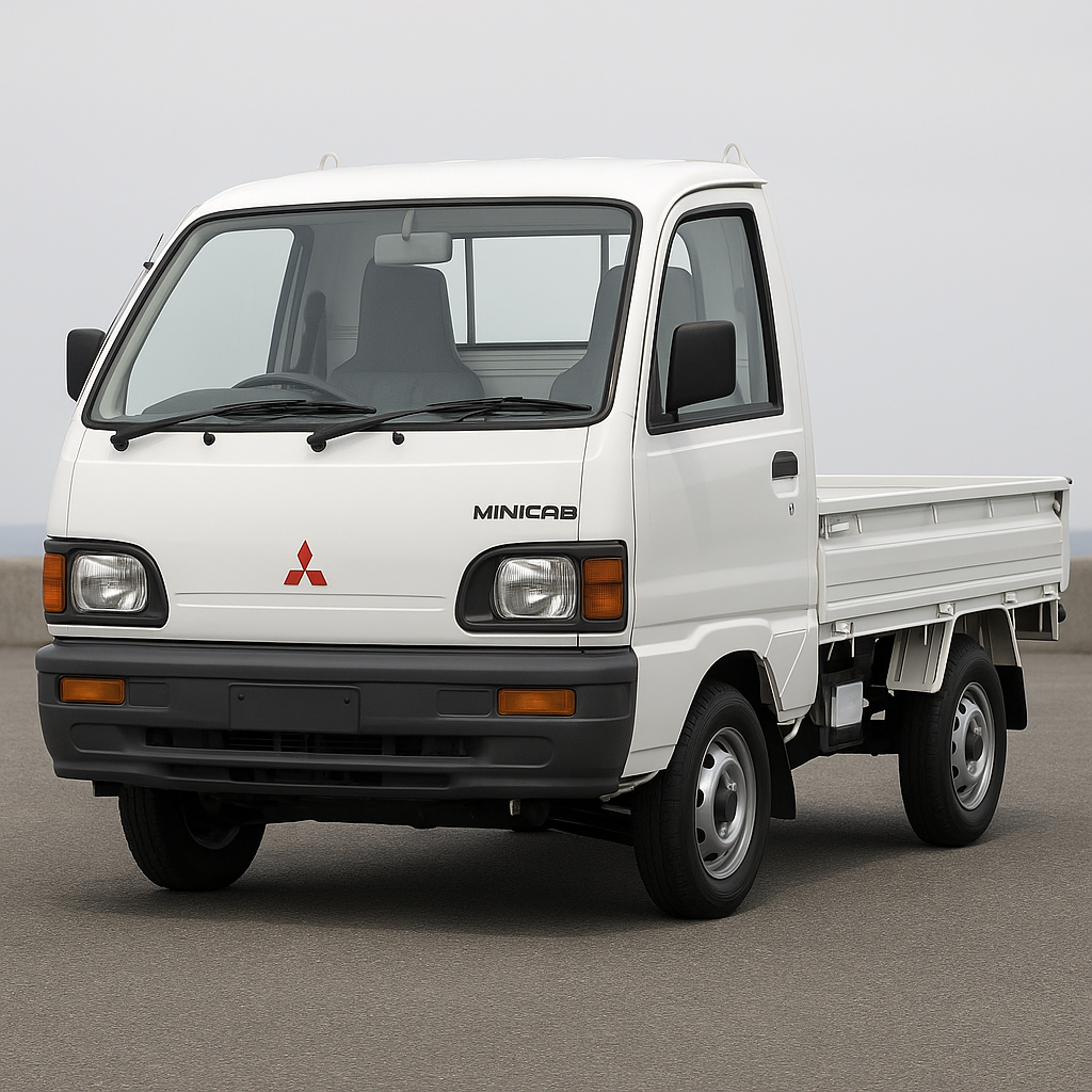 軽トラックの車検整備事例】三菱 ミニキャブ（U41T）｜愛知県江南市の